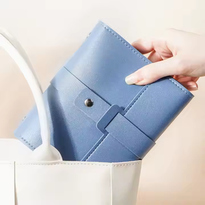 2025 Luxus moderne Ohrring Aufbewahrung tasche Tragbare Buchform Leder Schmucks cha tulle Große Kapazität Rechteck Ohrringe Box für Reisen - Product Image 3