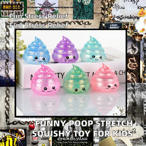 New Unisex Funny <b>Poop</b> Stretch Squishy Squeeze Plastic Maltose Sensory Decompression <b>Toy</b> for Ages 14+ - Product Image 2