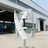Éolienne à axe vertical 1kW 12V 24V 48V à aimant permanent triphasé, directement de l'usine, pour usage domestique hors réseau