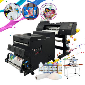 Gwin Nhà Máy A4 60Cm Kỹ Thuật Số DTF Máy In Mới T-Shirt Đôi Đầu Xp600 Xc90 I1600 I3200 Roll-On <span class=keywords><strong>Plotter</strong></span> Cho T-Shirt In Ấn - Product Image 2