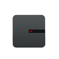 Lecteur de cartes RFID NFC pour contrôle d'accès aux portes, vente en gros usine, avec distance de lecture de 5-6m, compatible ICLASS, en plastique