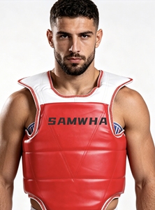 Protector de Pecho y Cintura para <span class=keywords><strong>Boxeo</strong></span>, Taekwondo, Karate, Sanda, OEM, para Adultos y Niños, MMA, <span class=keywords><strong>Material</strong></span> PU, para Todas las Estaciones - Product Image 2