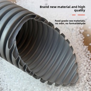 Ống thông gió HVAC bằng nhựa PE mềm, hai lớp, khả năng uốn cong mạnh, hệ thống không khí tươi, thiết kế miễn phí - Product Image 5