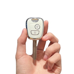 Convient <span class=keywords><strong>pour</strong></span> <span class=keywords><strong>Peugeot</strong></span> 206 <span class=keywords><strong>207</strong></span> 307 Boîte à clés à distance Porte-clés droit Original Dongfeng <span class=keywords><strong>Peugeot</strong></span> - Product Image 1