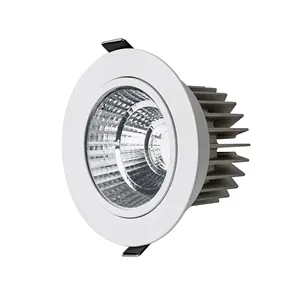 도매 manufacturer led 천장 spotlight round 실 내용 7 와트 조절 aluminium led spotlight lamp