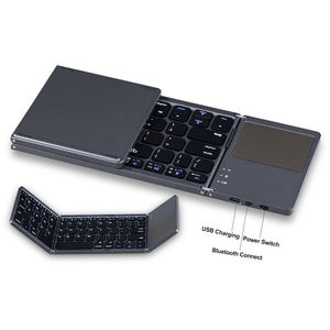 En stock, clavier Bluetooth pliable de poche, clavier Bluetooth pliable portable, clavier sans fil pleine taille pour Fold 4 Samsumg - Product Image 2