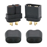 Connecteur Amass XT60+ XT60H avec gaine de protection, mâle et femelle, pour batterie Lipo RC, drone RC, voiture, bateau