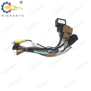 Auto Custom 12pin 20pin Connector Android Speler Wring Harnas Kabel Met Canbus Hoorn Voor Chevrolets Zeilen 2016 - Product Image 2