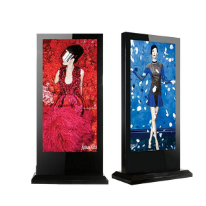 Nhà máy OEM/ODM 55 inch Wifi kỹ thuật số biển Totem trong nhà đa màn hình nối màn hình video tường LCD quảng cáo Màn hình hiển thị - Product Image 1