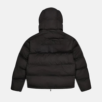 Blouson matelassé pour homme de haute qualité, patchwork, réversible, imperméable, écologique, streetwear d'hiver, à capuche, col montant, respirant