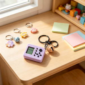 <span class=keywords><strong>Mini</strong></span> console de jeu porte-clés, pendentif de jeu rétro portable, jouet anti-stress, porte-clés promotionnels - Product Image 6