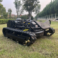 Mesin Pemotong Rumput Bensin Berkualitas Tinggi dengan Remote Control untuk Pertanian