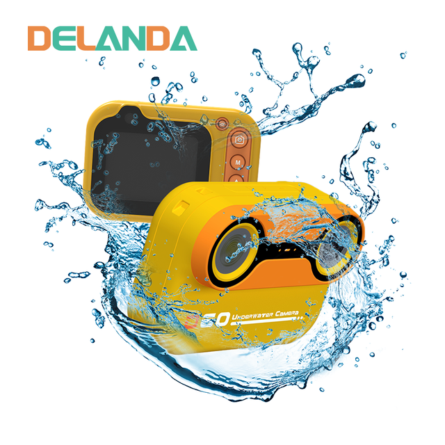 Factory Wholesale Waterproof Camera for Kids, 26MP Digital Cameras for Boys Girls With SOS Flash