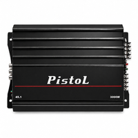Amplificateur de puissance pour voiture 12V 3000W 4 canaux classe AB avec SNR 90dB pour projets de subwoofer, prix usine, marque privée PISTOL