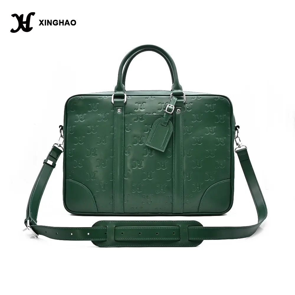 Wholesale new design customize leather shoulder bag men's crossbody bag