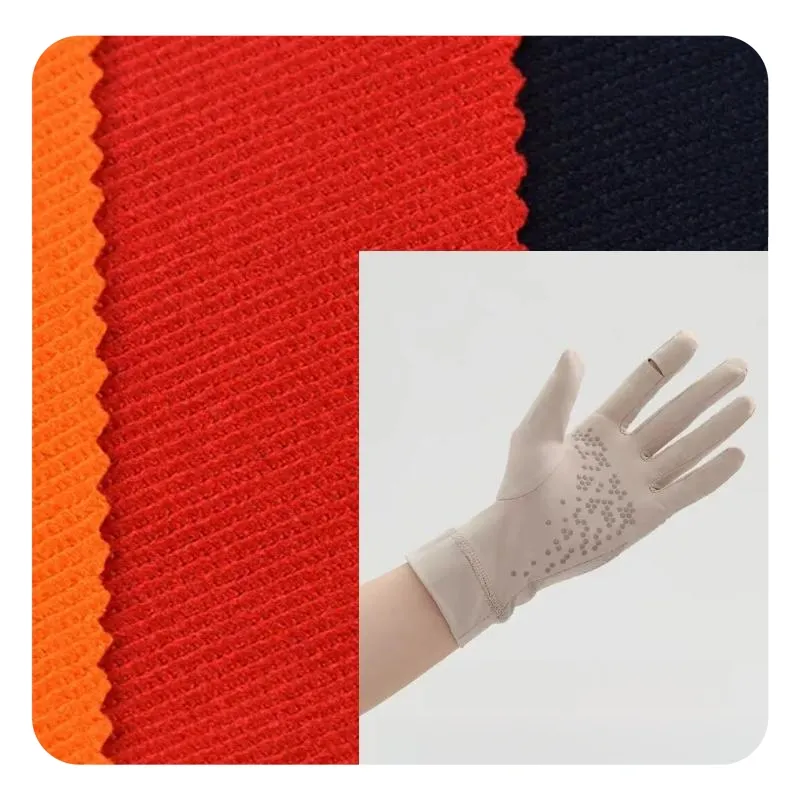 HX133 Stock tricoté trame polyester spandex extensible sergé tissu pour chapeau et cou impression de tissu