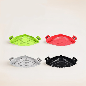 <span class=keywords><strong>Passoire</strong></span> à clipser en silicone pour pâtes, <span class=keywords><strong>passoire</strong></span> à clipser pour aliments, viande, légumes, fruits, <span class=keywords><strong>passoire</strong></span> de cuisine en silicone - Product Image 4