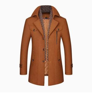 Cappotto <span class=keywords><strong>Trench</strong></span> da <span class=keywords><strong>Uomo</strong></span> Autunnale e Primaverile con Colletto a Risvolto, Stile Britannico, Maniche Lunghe e Doppio Petto - Vendita all'Ingrosso - Product Image 2