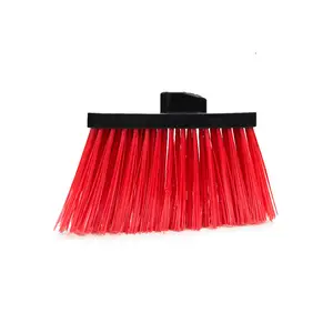 Wholesale Duo-Sweep Flagged Angle Broom Head With 54" Handle And Microfiber For Industrial Household Road Cleaning