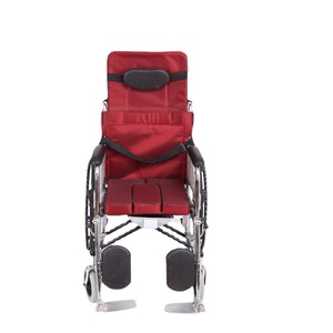 Fauteuil roulant manuel léger en alliage d'aluminium 88x102x67cm semi-inclinable pour personnes âgées et handicapées, idéal pour les voyages - Product Image 1