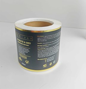 Thiết kế tốt nhất bóng cán tùy chỉnh vinyl dán nhãn in cho sản phẩm tóc - Product Image 3