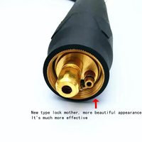 Torche de soudage européenne 15AK cuivre dioxyde de carbone gaz protégé avec une excellente capacité pour le soudage MIG et accessoires