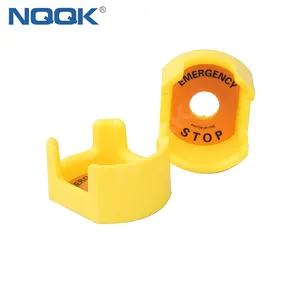 22mm 25mm 30mm emergency stop switch protection cover yellow push button switch protective cover