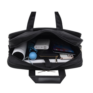 Business Fashion Waterproof Durable Lightweight Zipper Work Use Nylon Shockproof Shoulder <b>Computer</b> Laptop Organizer <b>Bag</b> - Product Image 1
