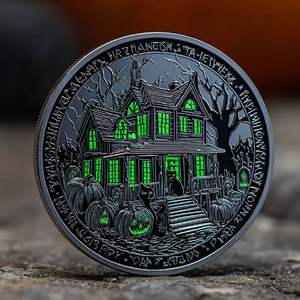 Moneda Conmemorativa <span class=keywords><strong>de</strong></span> la Casa <span class=keywords><strong>de</strong></span> las Brujas Internacional 2025, Moneda <span class=keywords><strong>de</strong></span> Aleación <span class=keywords><strong>de</strong></span> Halloween, Artículo Coleccionable <span class=keywords><strong>de</strong></span> Arte, Moneda <span class=keywords><strong>de</strong></span> Regalo - Product Image 6