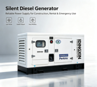 Générateur diesel silencieux de conception compacte avec commande intelligente ATS intégrée 20kW 25kva 30kW