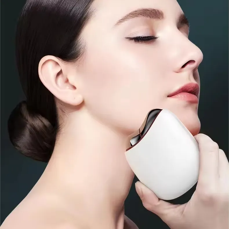 Masajeador facial con LED de microcorriente galvánica EMS, herramienta para el cuidado de la piel, estiramiento de la piel, estimulación de colágeno, máquina reafirmante DE LA PIEL