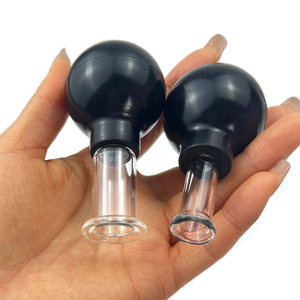 Ensemble de ventouses en verre en silicone avec logo personnalisé ensemble de ventouses <span class=keywords><strong>Hijama</strong></span> de haute qualité pour le <span class=keywords><strong>visage</strong></span> et le corps - Product Image 6