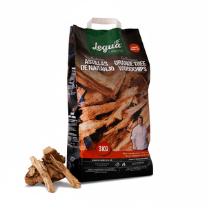 Astillas de madera de naranjo secas a granel de alta calidad, astillas de madera de barbacoa de madera dura Natural para cocinar y fumar, la más alta calidad a la venta - Product Image 2