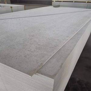 Panneaux de mur en <span class=keywords><strong>béton</strong></span> de façade ignifuge de haute résistance de la Chine revêtement de mur extérieur intérieur en gris fait panneau de ciment de fibre de ciment - Product Image 5
