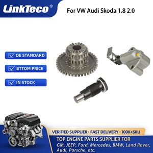 Linkteco ชุดโซ่ไทม์มิ่งสำหรับรถยนต์ Audi VW Skoda 2.0 1.8 BYT bzb cdaa ccza 06H109210AE 06H109210AF 06H109210AG - Product Image 6