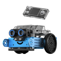 Kit de Robot Voiture Personnalisable Makeblock MBot2 pour l'Éducation Scolaire STEM, Projet de Codage DIY avec Contrôle WIFI et Bluetooth, Kits de Robot Télécommandé pour Arduino