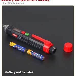 Testeur électrique intelligent TASI TA11B+ avec affichage numérique LED et détection par induction lumineuse, garantie 1 an - Product Image 5