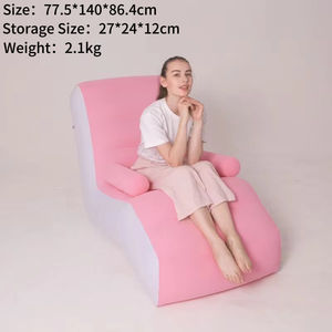 Canapé-<span class=keywords><strong>lit</strong></span> gonflable paresseux pour le salon <span class=keywords><strong>de</strong></span> l'air Fauteuil gonflable portable Canapé Canapé-<span class=keywords><strong>lit</strong></span> gonflable pour adulte - Product Image 5