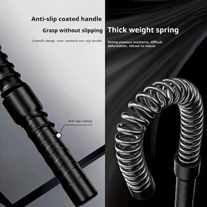 1/2 pièces Corde d'entraînement sans corde, corde de combat, corde d'entraînement musculaire pour les bras, corde d'exercice avec texture en spirale, cordes de combat de fitness - Product Image 5