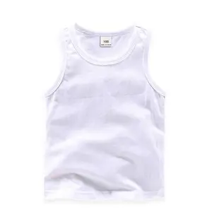 Camisetas y Camisetas sin Mangas de Verano para Bebés Niños, Talla Grande, 100% Algodón, Tejido de Punto, Cuello en V, Manga Corta, Transpirables e Informales - Product Image 6