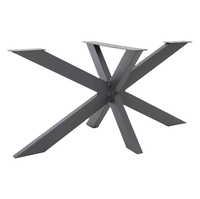 Patas de Mesa de Comedor Desmontables de Acero Resistente, Diseño Industrial Moderno Personalizado de Fábrica, para Cocina y Sala de Estar