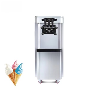 MK-25DB Máquina de Helado Comercial de 2000W y 25L/H, con 3 Sabores, en Promoción - Product Image 1