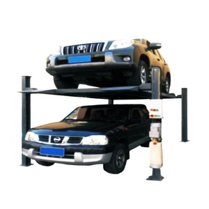 Pont élévateur de voiture de garage résidentiel à 4 poteaux KES-27 32 de haute qualité, hydraulique à quatre cylindres, livraison rapide, vente, élévateur de véhicule - Product Image 2