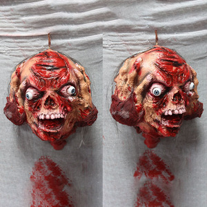 Halloween Horror Zombie Latex Mask Party Cosplay Bloody Disgusting Rot Face Masquerade Terror Party Face Cover Custom Design - Product Image 5