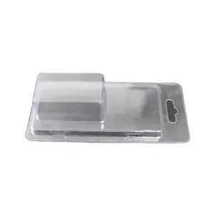 Custom PVC plastic clamshell for toy clamshell packaging with printed insert card