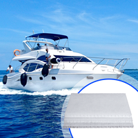Panneau alvéolaire en polypropylène, panneau sandwich PP, non tissé, rigide, pour fabricants de ponts marins, navires, yachts