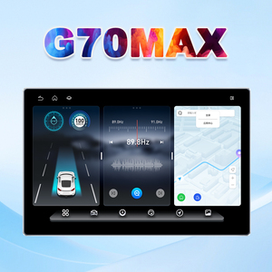 JYT G70Max Radio de Auto con Pantalla Táctil de 12/13 Pulgadas, Android 14, 8GB RAM, 128GB ROM, 4G, CarPlay, Control Remoto Android, 2DIN - Product Image 1
