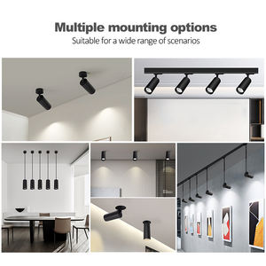 Spot Lumineux LED <span class=keywords><strong>Suspendu</strong></span> Dimmable Moderne, COB Encastré, <span class=keywords><strong>Rail</strong></span> Magnétique, Plafonnier Projecteur Applique - Product Image 2