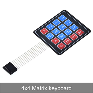 新しい4*4膜スイッチキーパッド<span class=keywords><strong>Arduino</strong></span>スマートカー用1x4 3x4 4 4x4 4 4*<span class=keywords><strong>5</strong></span>マトリックスアレイマトリックスキーボード4 12 16 20キー - Product Image 4