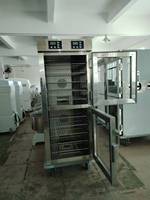 Chariot chauffant commercial à double porte pour aliments, 10 plateaux, armoire de maintien au chaud en acier inoxydable, chariot de transport pour la restauration